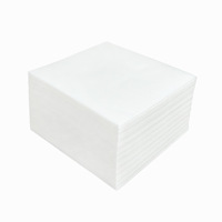 Nicro Nouveauté 25 pièces/sac 25*25cm Serviettes carrées jetables sans poussière Fournitures pour fêtes d'anniversaire Décorations de table de mariage