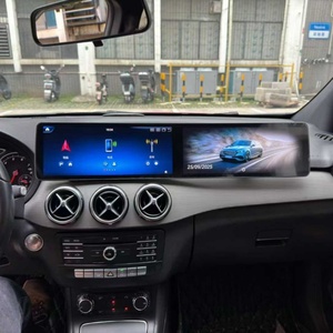 หน้าจอคู่ขนาด 12.8 นิ้ว ดีไซน์ใหม่สำหรับรถยนต์เมอร์เซเดส-เบนซ์ รุ่น A CLA GLA ระบบมัลติมีเดียแอนดรอยด์ วิทยุติดรถยนต์พร้อมระบบนำทาง GPS และจอภาพ - Product Image 3