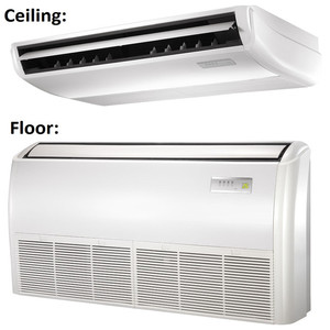 ระบบปรับอากาศกลางแบบหลายจุดเชื่อมต่อ (Multi Outdoor VRV) ระบบปรับอากาศแบบท่อในอาคาร (Indoor Ducted VRF) สำหรับใช้ในโรงแรม ระบบปรับอากาศแบบฝังฝ้าเพดาน - Product Image 3