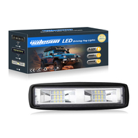 48w 9-30V Moto Slim 6000K Voiture LED Bar Lumière Travail Lumière Projecteur Pour Voiture SUV Hors Route pour Jeep Camion Bateau