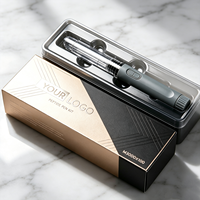 Étiquettes autocollantes personnalisées imperméables pour boîtes de stylos à peptides, emballage de stylos à peptides avec boîtes pliantes assorties, autocollant adhésif en vinyle BOPP