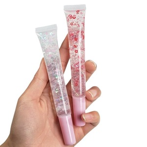 <b>Lip</b> Gloss Transparent Tube 15ml Glitter Liquid <b>Lip</b> Oil Bare Vial Makeup For Women - Product Image 5