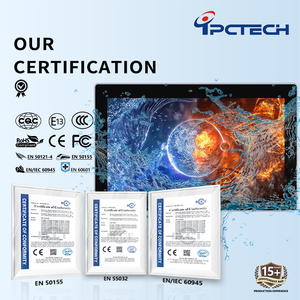 PC de panel táctil industrial integrado sin ventilador de 15,6 pulgadas Ipctech con procesadores <span class=keywords><strong>Intel</strong></span> Celeron y <span class=keywords><strong>Core</strong></span> 10th Gen - <span class=keywords><strong>I3</strong></span> I5 I7 - Product Image 3