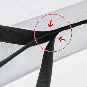 Moustiquaire pour fenêtre, <span class=keywords><strong>facile</strong></span> à installer, en fibre plastique, réglable, anti-moustiques, à maille, pour <span class=keywords><strong>bricolage</strong></span> - Product Image 2