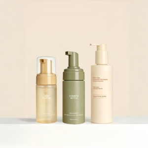 Envases OEM Vacíos de 100ml, 120ml, 150ml, Botellas de PET con Bomba de Espuma <span class=keywords><strong>para</strong></span> Limpiador Facial y <span class=keywords><strong>Autobronceador</strong></span> - Product Image 1
