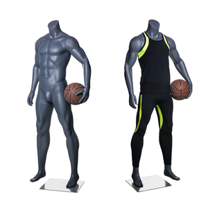 Maniquí de Baloncesto de Fibra de Vidrio, Maniquí Masculino sin Cabeza de Cuerpo Completo, Exhibición de Ropa con Ventana, a la Venta, a la Venta, Al por Mayor, a la Moda, <span class=keywords><strong>para</strong></span> Hombre - Product Image 3