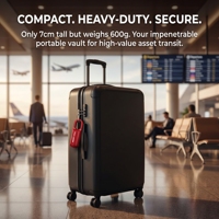 Cadenas intelligent IPX2 ultra-léger en alliage de zinc anti-vol avec déverrouillage rapide en 0,5s, vente en gros pour valises de voyage