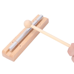 Instrument de percussion à un ton pour enfants, <span class=keywords><strong>Trio</strong></span> de carillons de percussion, Jouet musical éducatif - Product Image 4