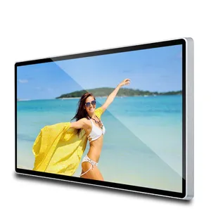 Android perakende mağaza oyuncu Lcd dijital ekran TV reklam ekranı dijital tabela ve reklam için görüntüler