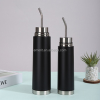 Kit Yerba Mate 3-en-1 en acier inoxydable 304 de qualité supérieure, thermos tendance personnalisé de 500 ml et 750 ml, best-seller Emerit 2026, vente en gros la plus chaude