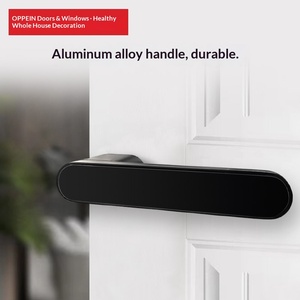 Set di quattro pezzi di ferramenta di sicurezza in lega di alluminio Flower Carpenter H (fermaporta ecologico con corpo serratura per <span class=keywords><strong>porte</strong></span> <span class=keywords><strong>interne</strong></span> in legno) - Product Image 2