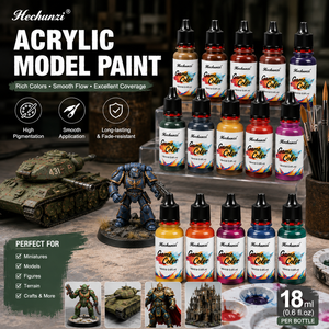 Kit de Pintura Profesional <span class=keywords><strong>para</strong></span> Modelismo con Logotipo Personalizado, Pinturas Acrílicas <span class=keywords><strong>para</strong></span> Modelos y Miniaturas de Mesa - Product Image 2