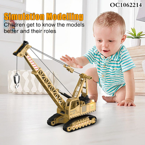 Bán Buôn Miễn Phí Bánh Xe Hợp Kim Kỹ Thuật Diecast Loạt Xe Tải Đồ Chơi Quy Mô Nhỏ Mô Hình Mô Phỏng Cần Cẩu Đồ Chơi Cho Bé Trai - Product Image 4
