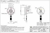 Moteur à aimant permanent sans balais à couple stable 32 mNm 8135 tr/min à montage sur bride pour actionneur de registre de ventilation