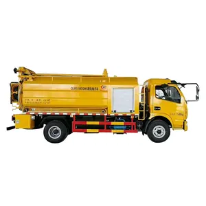 4 X2 Dongfeng 6 Tonnen 8 Tonnen Hochdruck-Abwasser rohr reinigung Jetting Sewer Cleaning Truck Zum Verkauf