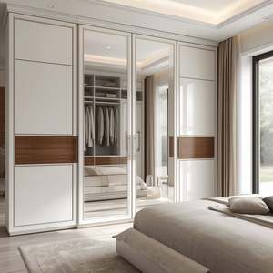 Modern Walk-in Wall Hanging Cloakroom Closet Customized <b>Wardrobe</b> Wall Mounted Cloakroom <b>Wardrobes</b> - Product Image 5