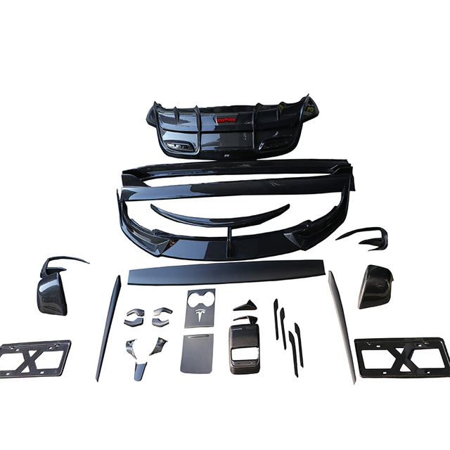 Best Quality Carbon Fiber Parts Car Auto Body Systems Body Kits for tesla Model Y