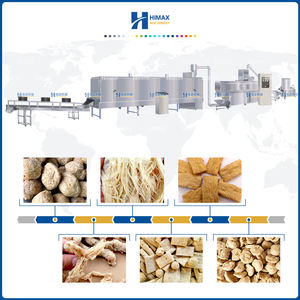 רטוב hmma סויה בשר צמחוני עושה מכונה קו ייצור חלבון צמחי סויה צמח - Product Image 6