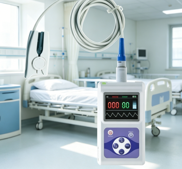 Handheld Pulse Oximeter Veterinary Probe for Measuring Blood Oxygen Saturation in Pets and Animals
