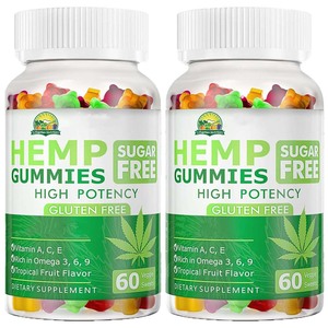 Caramelle Gommose alla Canapa con Logo Personalizzato, Gusto Fruttato, Senza Zucchero, a Forma di Orsetto, Integratori Erboristici per il Supporto <span class=keywords><strong>della</strong></span> <span class=keywords><strong>Salute</strong></span> <span class=keywords><strong>Mentale</strong></span> - Product Image 5