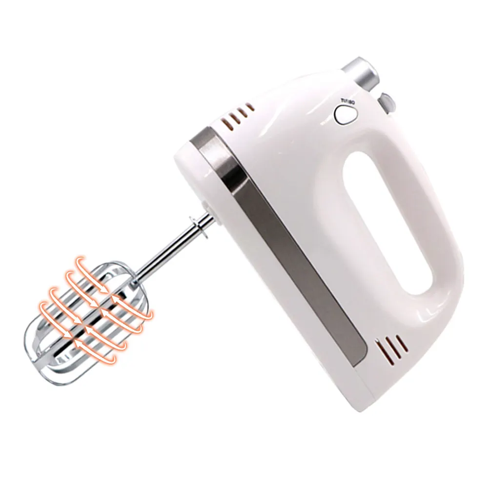 Marca Premium RAF Nova Cor Automática Creme Bolo Egg Beater 5 Velocidade Elétrica Mão Mixer