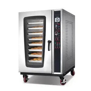 10 Lagen Commerciële Bakovens Te Koop/Gas Bakkerij Convectie Oven Machine Voor Franse Baguette Brood Pizza En Cake