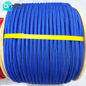 Cordage d'amarrage haute résistance Boyuan Marine, 10 mm, <span class=keywords><strong>12</strong></span> brins, simple tressage, UHMWPE HMPE, pour treuil d'ancrage et de sauvetage, ISO 10325 - Product Image 1