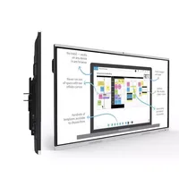 Écran interactif ODM de 65 pouces pour l'enseignement, panneau interactif de 65 pouces, tableau blanc interactif 4K Android, tableau intelligent pour salle de réunion