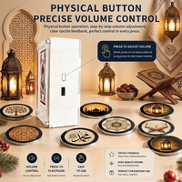 Aimant de réfrigérateur rotatif NFC musical avec lumière LED, motif personnalisé, tourne-disque vinyle, décoration créative pour la maison, cadeau OEM