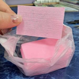 540 Piezas de Toallitas Sin Pelusa Rosadas para Manicura, Removedor de Esmalte de <span class=keywords><strong>Uñas</strong></span>, Almohadillas de Papel de Algodón para <span class=keywords><strong>Uñas</strong></span>, Removedor de Esmalte de Gel - Product Image 5