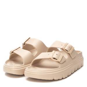 Xti Women's <b>Flat</b> Sandals Beige 38 Low Heel 4 Cm Slip On Comfort Summer Shoes - Product Image 4