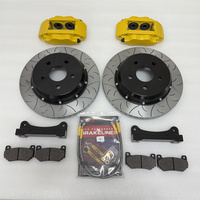Jekit Étrier de frein en aluminium à 4 pistons 300*24mm avec disque à rainures Dragon pour Hilux