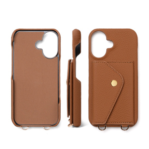 เคสโทรศัพท์แบบกระเป๋าหนัง PU พร้อมช่องใส่บัตร สลักเลเซอร์ สำหรับ 16 <span class=keywords><strong>Pro</strong></span> Max และหลายรุ่นอื่นๆ  รับทำโลโก้ตามสั่ง - Product Image 5