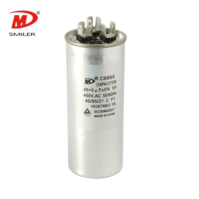 40uf 45uf 55uf 60uf Motor Run Capacitor air Conditioner Capacitor Cbb65 a