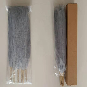 D318 Pampas artificiales hierba seca caña <span class=keywords><strong>flores</strong></span> ramo plantas de imitación para boda hogar habitación decoración conejo cola hierba Navidad - Product Image 4