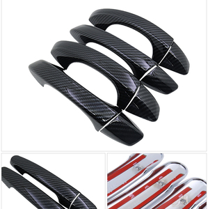 4 PCS In Fibra di Carbonio Esterno Maniglia di Portello Della Copertura Catch Trim <span class=keywords><strong>Accessori</strong></span> Auto <span class=keywords><strong>per</strong></span> <span class=keywords><strong>Skoda</strong></span> Octavia Fabia 3 MK3 Super B8 <span class=keywords><strong>kodiaq</strong></span> 2014 2019 - Product Image 2