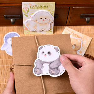 Phụ kiện viết giấy phong cách đơn giản hoa anh đào chim thiết kế ghi chú hình đặc biệt - Product Image 6