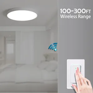 Tuya Smart Switch com controle remoto por WiFi e Alexa 1000 W 10A luz à prova de fogo para PC 80 ~ 275 V para parede doméstica nível IP66