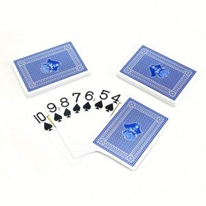 Cartas de Póker con Logotipo de Club, 4 Colores, Índice Grande, Fuente Personalizada, Baraja de Pinochle de Papel con Caja, Superventas 2026 - Product Image 4