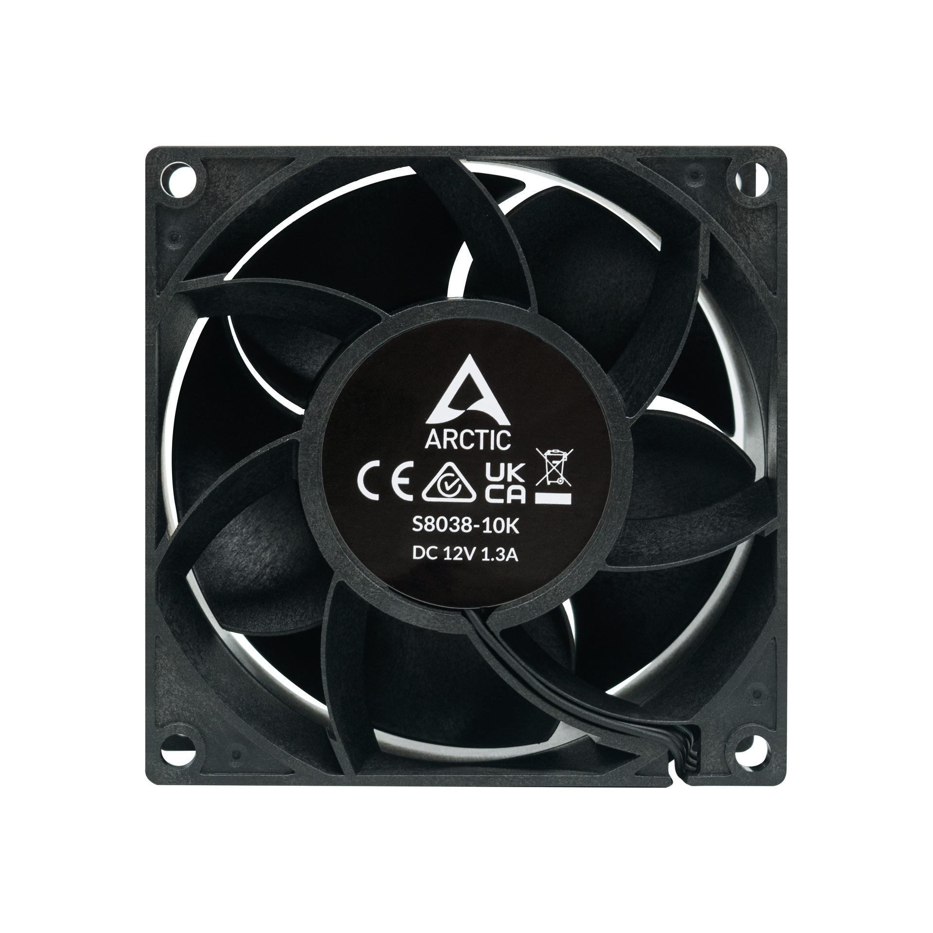 Ventilateur arctique s8038-10k noir