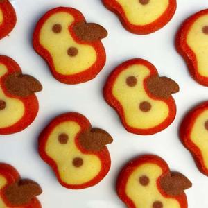 Biscuits au beurre en forme de <span class=keywords><strong>pomme</strong></span> Halal Assortiment de collations asiatiques au goût riche et crémeux - Product Image 5