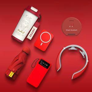 Holiday Custom Logo Gift Pu Notebook Metal Pen USB Power Bank Thermos Cup y <span class=keywords><strong>Bluetooth</strong></span> Speaker All-in-One Gift Sets - Product Image 5