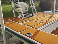 Tapis en teck marin auto-adhésif personnalisé, tapis antidérapant en mousse EVA pour bateau, tapis pour pont de bateau, yacht