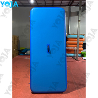Plateforme flottante gonflable personnalisée en PVC/Dropstitch/EVA pour l'extérieur, certifiée CE, capacité 100-500 kg, pour yoga, sports et usage commercial