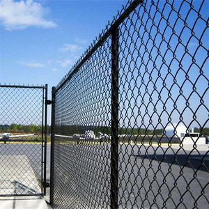 Recinto di fabbrica all'ingrosso dell'azienda agricola ad alta resistenza resistente ha galvanizzato il recinto del collegamento a catena per i cantieri - Product Image 2