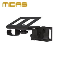 Support de montage sur rack MIDAS DP48MB compatible, double support pour casque, guide-câble intégré, microphone personnel DP48