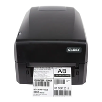 Printer Barcode Label USB Desktop 4 inci performa tinggi