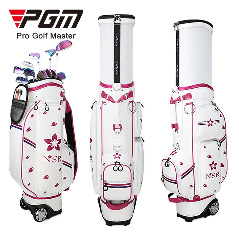 Sakura — sac de Golf télescopique avec roulettes pour femmes, sacoche de voyage, à la mode, modèle PGM, 14 voies
