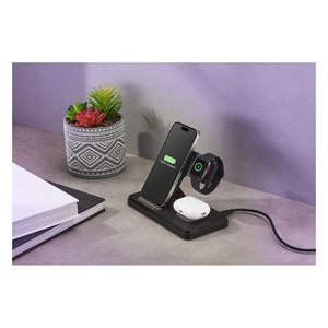 Chargeur TRIPLE Noir 15W WIRESTAND3IN1FBK - Product Image 4