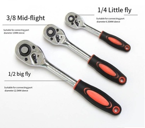Ensemble d'outils d'entretien automobile multifonctionnel de 12 pièces, clé à cliquet à douille rapide avec combinaison pour une réparation automobile efficace - Product Image 2
